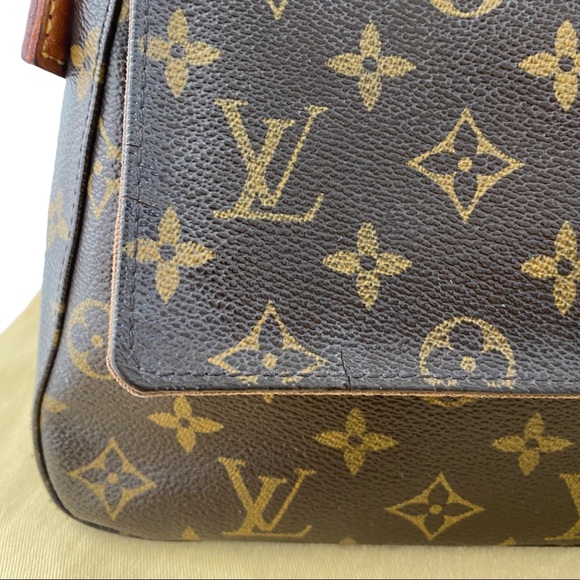 Authentic Louis Vuitton Looping Mini Monogram Shoulder Bag M51147 - Picture 12 of 16